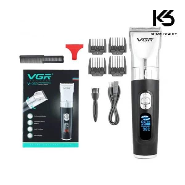 ماشین اصلاح موی سر و صورت وی جی آر مدل VGR V-069 - خاص بیوتی۲