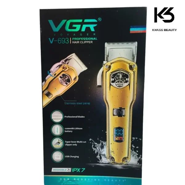 ماشین اصلاح موی سر و صورت وی جی آر مدل VGR V-693 - خاص بیوتی۳