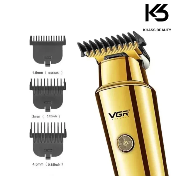 ماشین اصلاح موی سر و صورت وی جی آر مدل VGR V-947 (3) - خاص بیوتی